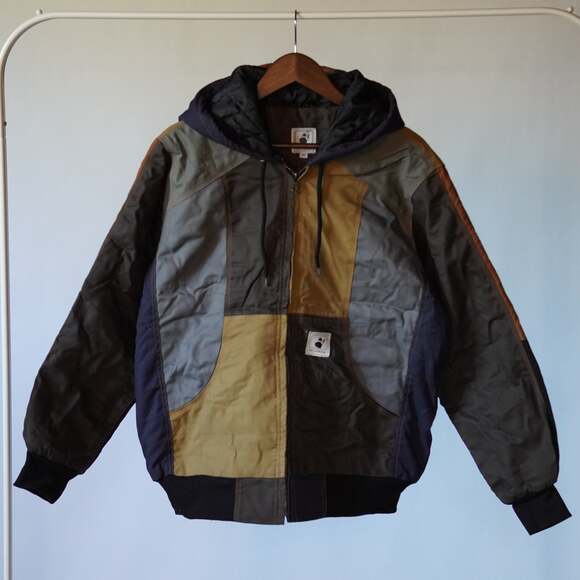 Other - Workwear Colorblock Hooded Jacket Size M